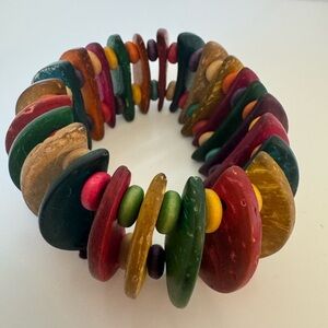 Multi-colored bracelet
